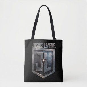 Bolso De Tela Liga de la Justicia Escudo metálico JL