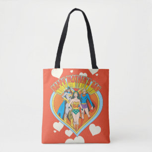 Bolso De Tela Liga de la Justicia Feliz Día de la Madre