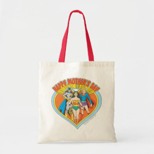 Bolso De Tela Liga de la Justicia Feliz Día de la Madre