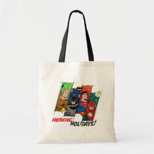 Bolso De Tela Liga de la Justicia "¡Festividades heroicas!"