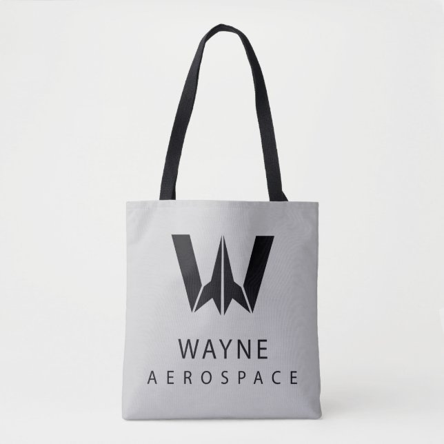 Bolso De Tela Liga de la Justicia | Logo de Wayne Aerospace (Anverso)