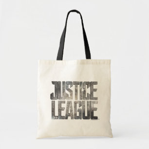 Bolso De Tela Liga de la Justicia Logo metálico de la Liga de