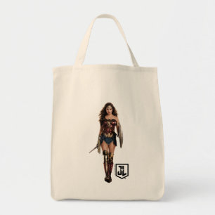 Bolso De Tela Liga de la Justicia   Mujer Maravilla En Battlefie