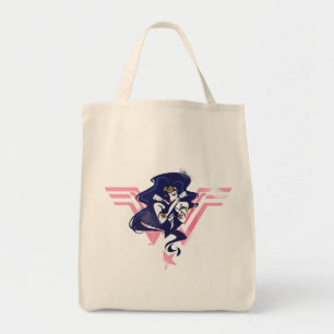 Bolso De Tela Liga de la Justicia Mujer Maravilla y arte pop d