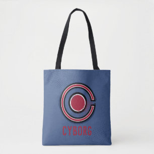 Bolso De Tela Liga de la Justicia Símbolo ciboro de brocha y se