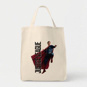 Bolso De Tela Liga de la Justicia Superman En Battlefield