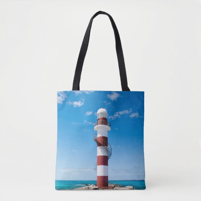Bolso De Tela Lighthouses | Cancun Quintana Roo Mexico (Anverso)
