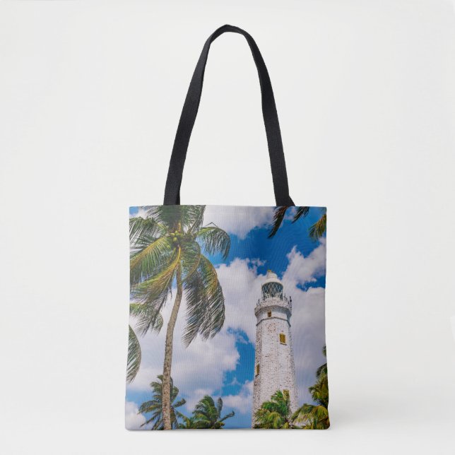Bolso De Tela Lighthouses | Dewundara Matara Sri Lanka (Anverso)