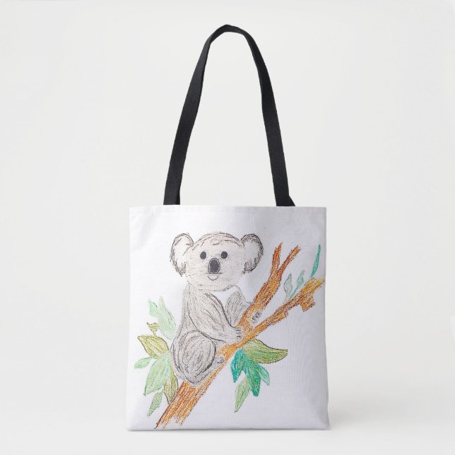 Bolso De Tela Lil' Koala (Anverso)