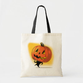 Bolso De Tela Lil' Pumpkin Head