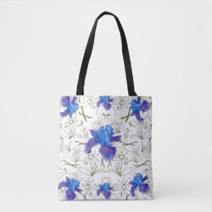 Bolso De Tela Lilac flowers blooming garden
