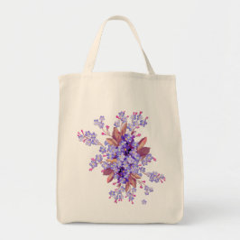 Bolso De Tela Lilac olvido-me-not Boda de flores