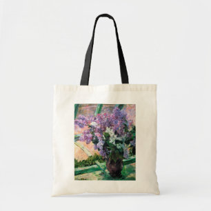 Bolso De Tela Lilacs en una ventana, Mary Cassatt