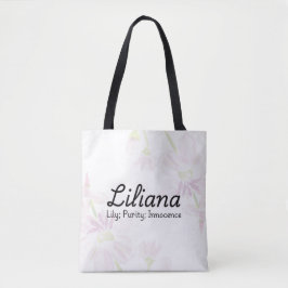Bolso De Tela Liliana Tote Bag