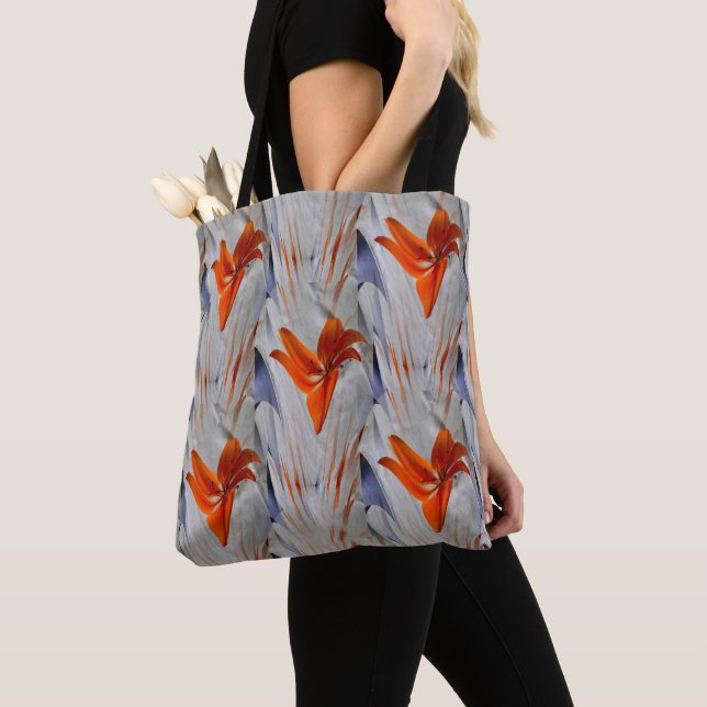 Bolso De Tela Lilies...... (Detalle)