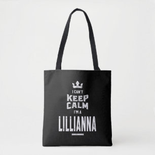 Bolso De Tela Lillianna Nombre Personalizado Regalo de Cumpleaño