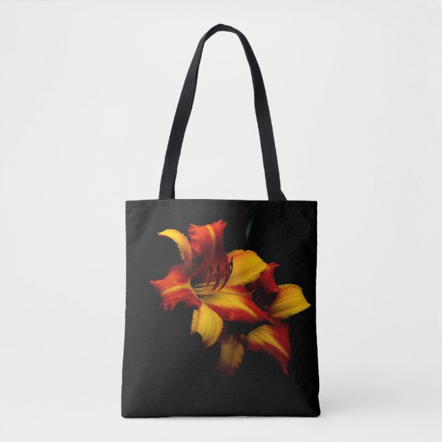 Bolso De Tela Lily de la noche. (Anverso)