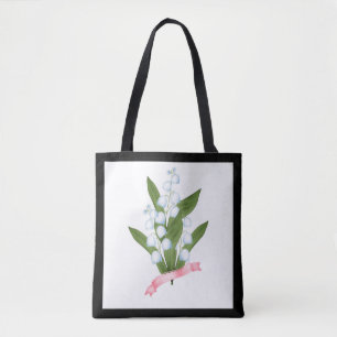 Bolso De Tela Lily del valle