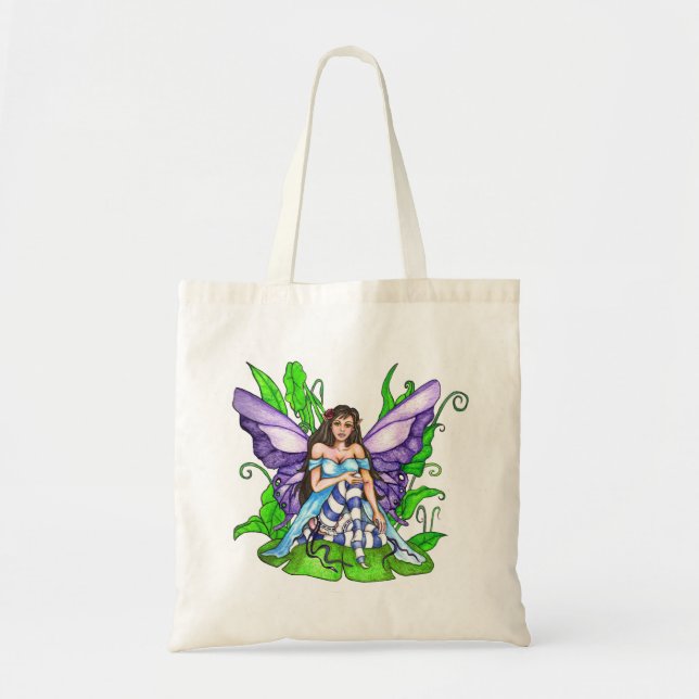 Bolso De Tela Lily Pad Fairy (Frente)
