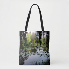 Bolso De Tela Lily Pond de Monet, Giverny, Francia
