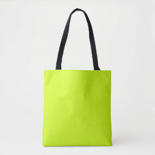 Bolso De Tela lima ártica (color sólido)