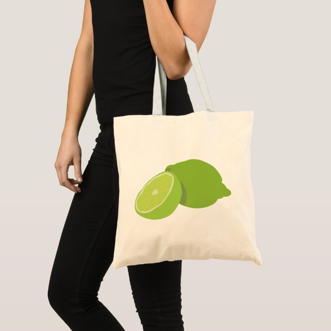 Bolso De Tela Lime (Anverso (producto))