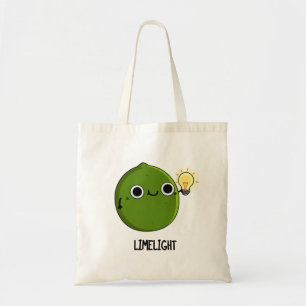 Bolso De Tela Lime-light Funny Fruit Lime Pun