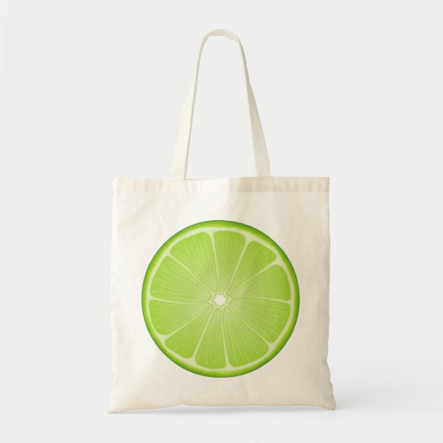Bolso De Tela Lime Summer Fun (Frente)