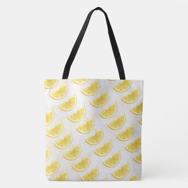 Bolso De Tela Limón (Anverso)
