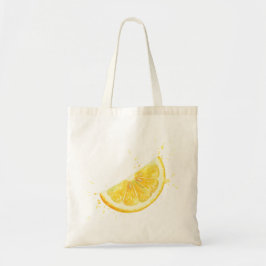 Bolso De Tela Limón