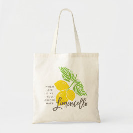 Bolso De Tela Limoncello, cuando la vida le da los limones, la