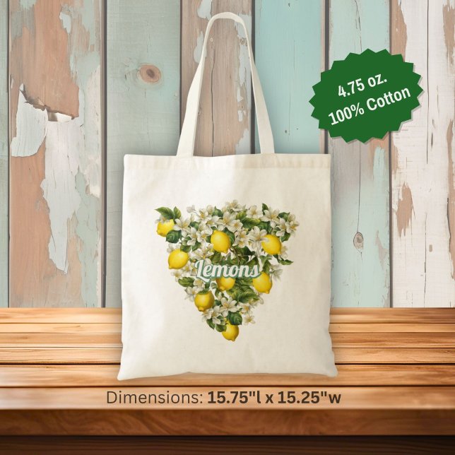 Bolso De Tela Limones (Subido por el creador)