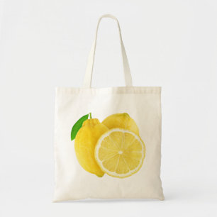 Bolso De Tela Limones