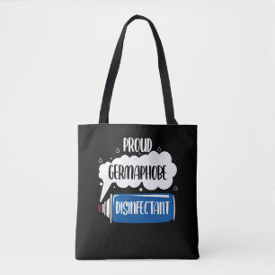 Bolso De Tela Limpieza de bacterias del portero Germaphobe