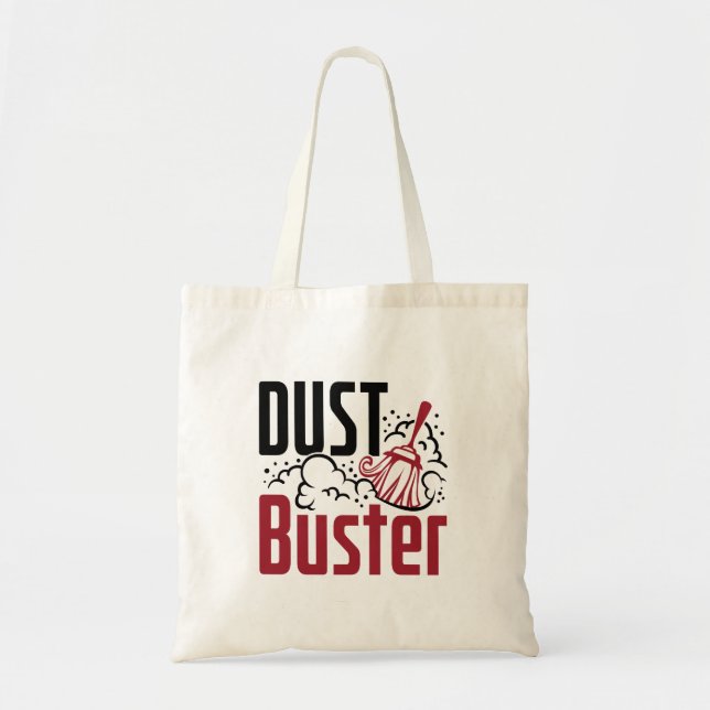Bolso De Tela Limpieza de la casa Lady Dust Buster (Frente)