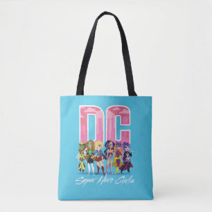Bolso De Tela Linaje de Chicas Super Hero DC