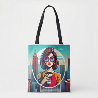 Bolso De Tela Linda Roberts llama a los estafadores Sexy Tote Ba
