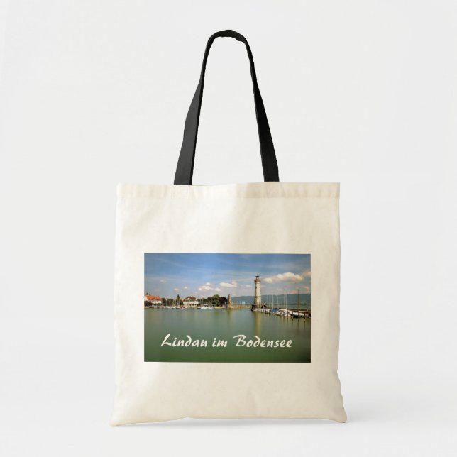 Bolso De Tela Lindau im Bodensee, recuerdo de Alemania (Frente)