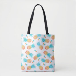 Bolso De Tela Lindo acuarela Trópico Fruto Pineapple Patrón