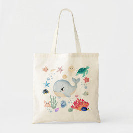 Bolso De Tela Lindo Bajo el Agua