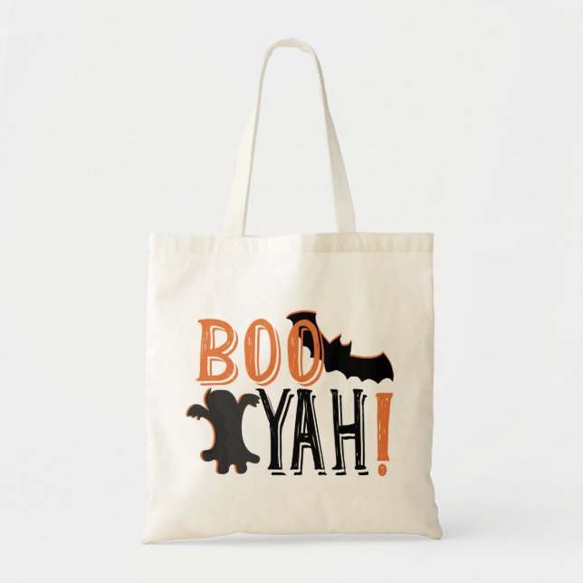 Bolso De Tela lindo booyah halloween (Frente)