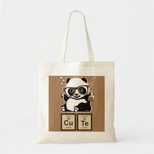 Bolso De Tela Lindo descubierta panda de la química