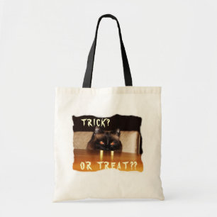 Bolso De Tela Lindo, divertido, gato del vampiro