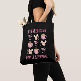 Bolso De Tela Lindo JERBOA Y CAFÉ