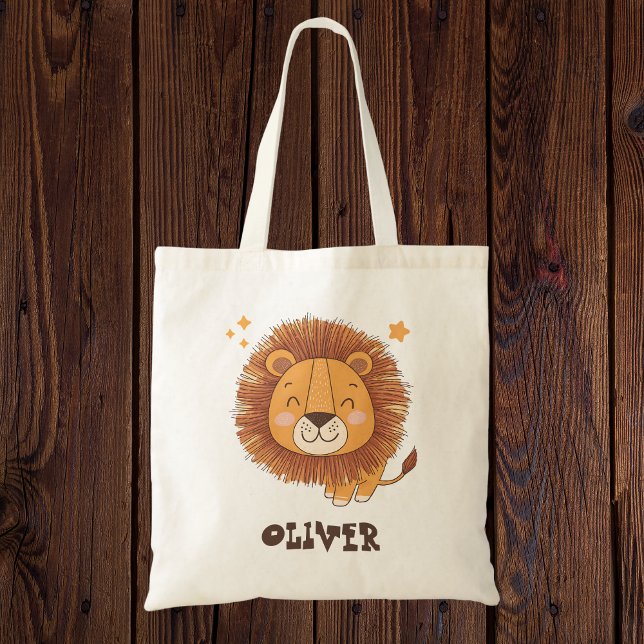 Bolso De Tela Lindo León Caprichoso (Subido por el creador)