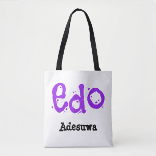 Bolso De Tela Lindo Tribal Edo