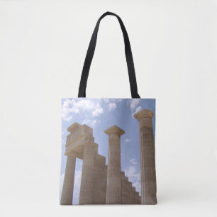 Bolso De Tela Lindos Acropolis Rhodes Grecia
