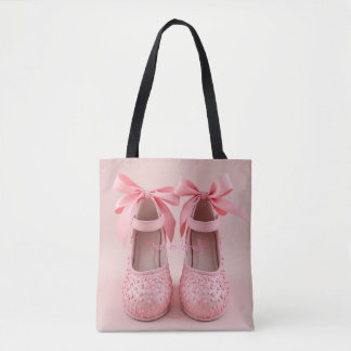 Bolso De Tela lindos zapatos rosados