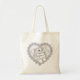 Bolso De Tela Line Art Ritual Collection tote bag