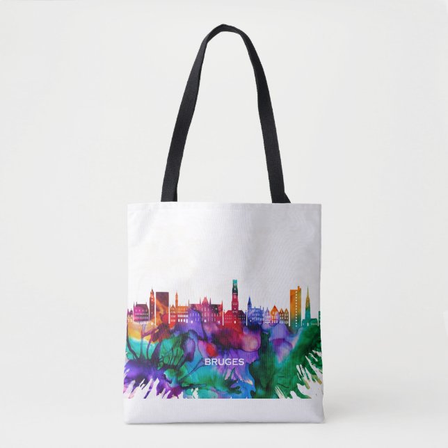 Bolso De Tela Línea aérea de Brujas (Anverso)